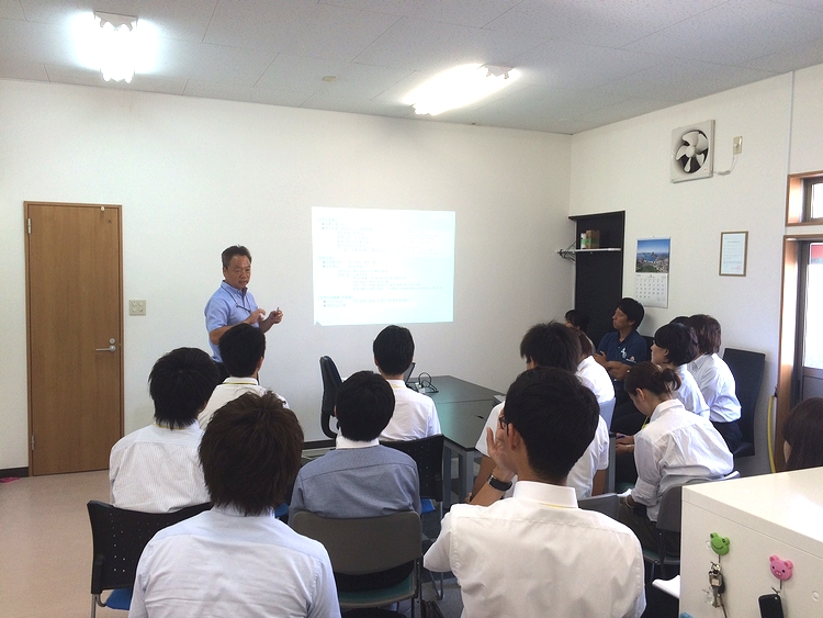 福岡大学のインターンシップで学生さんとの交流会を開催しました。